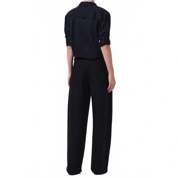 Citizens of Humanity Brynn Black Linen Pants 30 like new - Picture 6 of 10